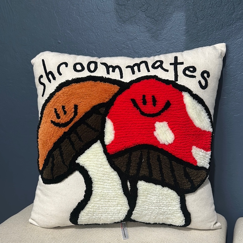 UO Home Cream Pillow
